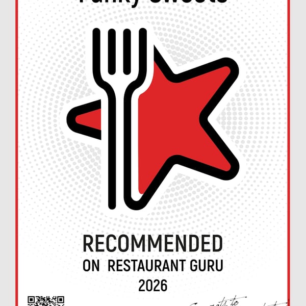 Restaurant Guru 2026 recommendation badge with a red star and fork icon.