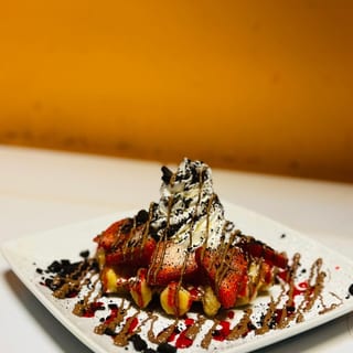Strawberry Oreo's LiègeWaffles