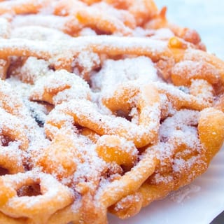 Plain Funnel Cake
